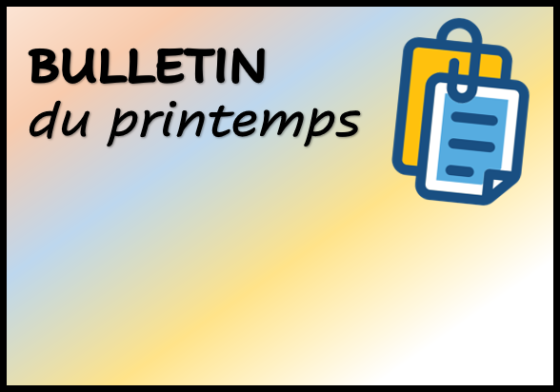 BULLETIN D’AUTOMNE